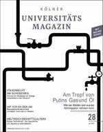 Magazin Titelseite mit Ölleitungen und Ventilen