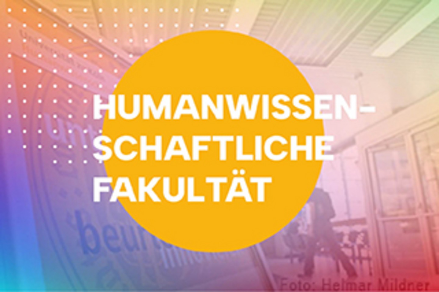 Humanwissenschaftliche Fakultät