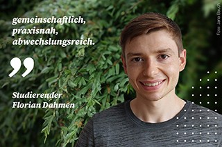 Florian Dahmen, Student