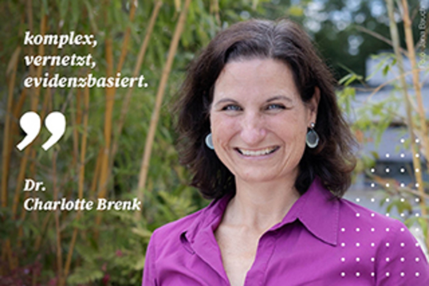 Dr. Charlotte Brenk, Lehrkraft