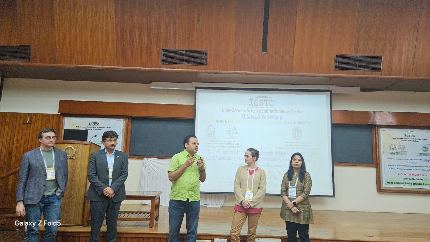 IGSTC Bilateral Workshop 2025 on Inter-Disciplinary Approach to Sustainable Habitat