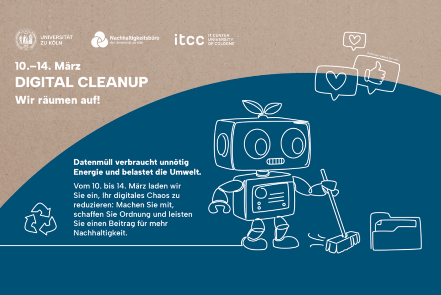 Digital CleanUp an der Uni Köln