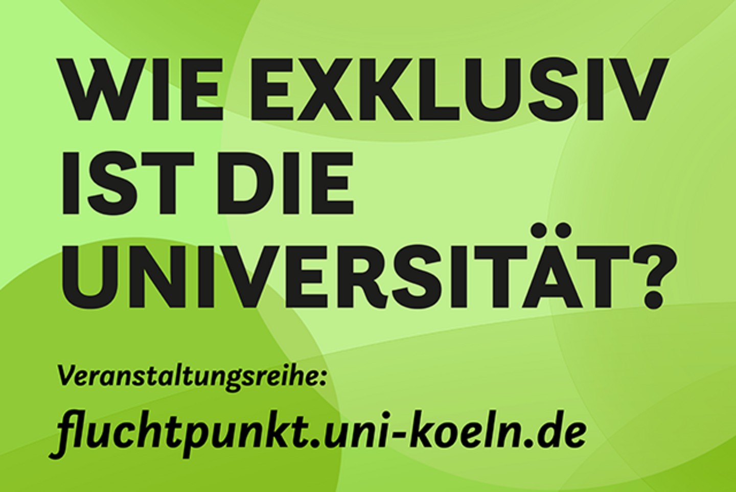 Öffentliche Ver&shy;anstal&shy;tungs&shy;reihe: »Wie exklusiv ist die Uni&shy;versi&shy;tät? – Kri&shy;tische Nach&shy;fragen zu Gleich&shy;heit und Di&shy;ver&shy;sität an deut&shy;schen Hoch&shy;schulen«