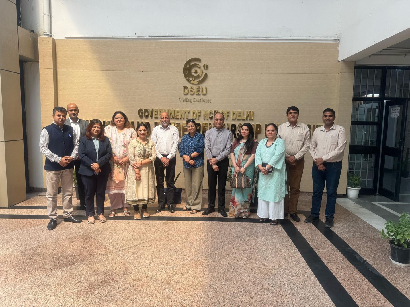 Visit to Delhi Skill and Entrepreneurship University (DSEU)